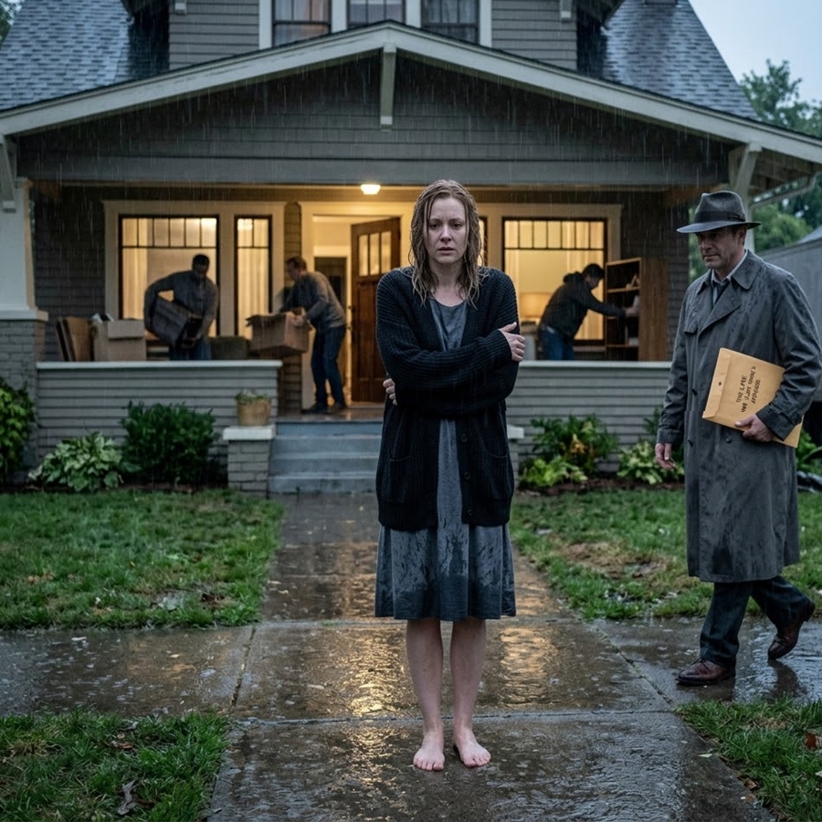 “After My Husband’s Funeral, His Mother Stole My House and Threw Me Into the Rain—Then a Mysterious Executor Arrived With a Letter That Changed Everything He Left Behind”