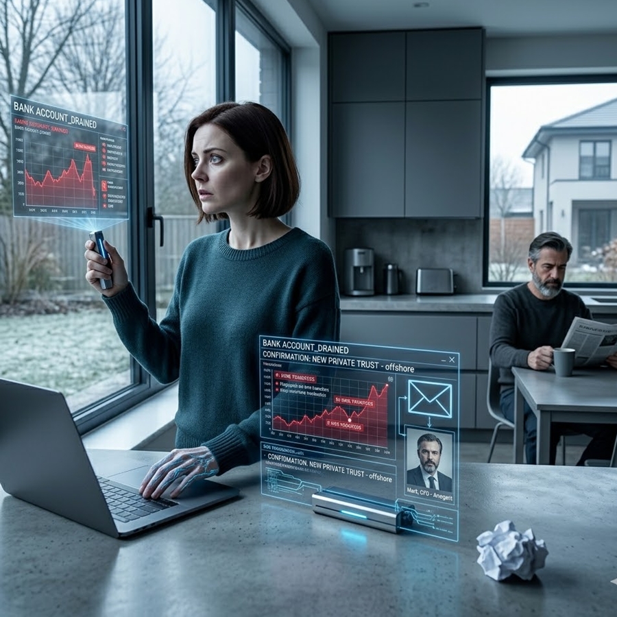 My Husband Used My Fingerprint to Steal My Entire Savings—But He Had No Idea I’d Already Discovered the Truth… and What I Did Next Destroyed Everything He Built