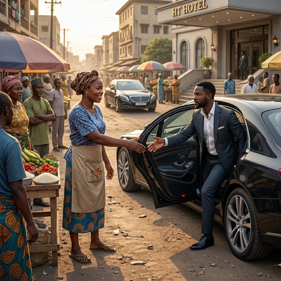She Fed a Helpless Beggar Every Day… Until a Luxury Car Took Him Away and She Discovered the Man She Saved Wasn’t Who She Thought at All—And the Truth Behind Him Would Change Her Life Forever