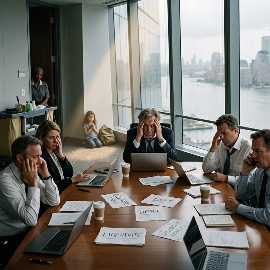A Millionaire CEO Was About to Lose a Billion-Dollar Deal — Then the Janitor’s 7-Year-Old Daughter Whispered a Sentence That Stopped the Entire Boardroom Cold…😲