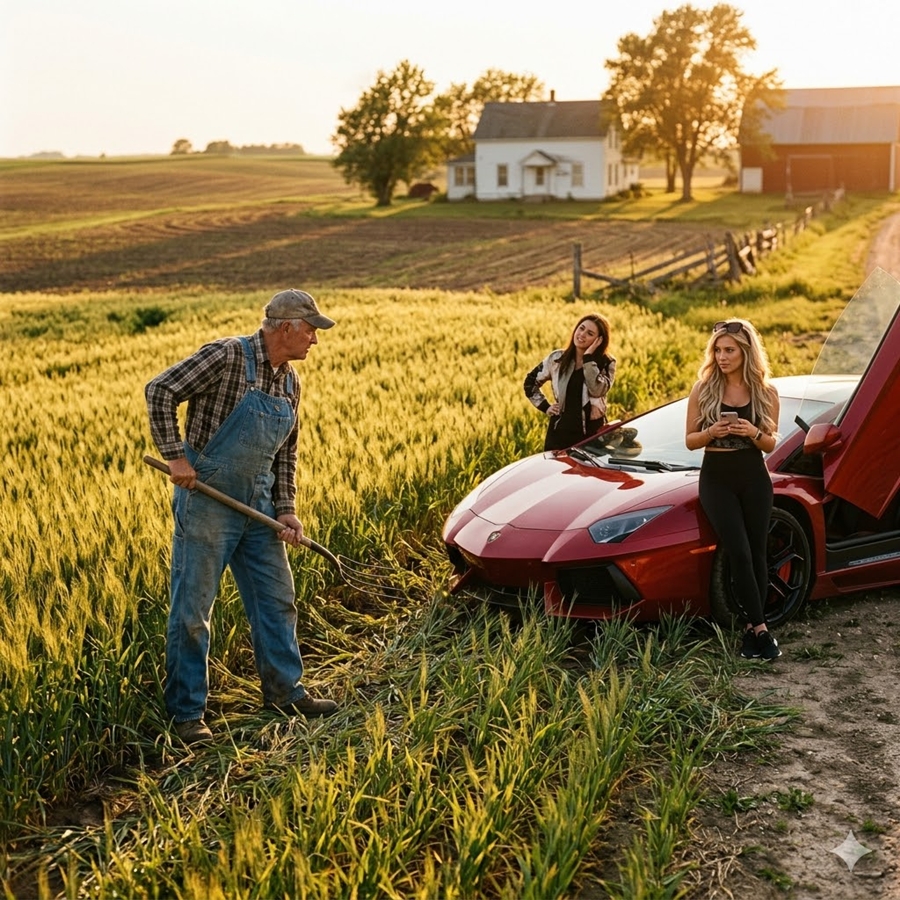 They Turned My Farm Into Their Personal Racetrack — But When Their $200K Supercar Met the Land It Disrespected, Everything Changed Forever