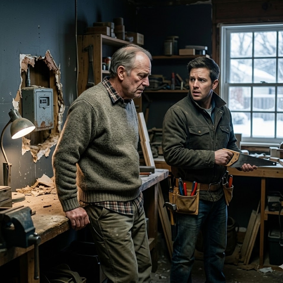 “He Kept His Late Wife’s Workshop Untouched for 14 Months—Until a Hidden Lockbox in the Wall Revealed a Secret That Changed Everything He Believed About Her Death…”