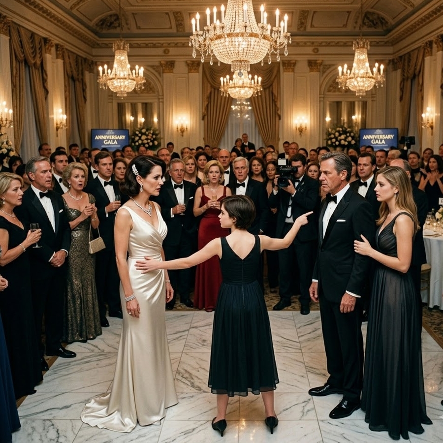 “She Threw a 17th Anniversary Gala to Save Her Marriage—But When Her Husband Danced With His Mistress in Front of Everyone, Her Quiet Response Changed Everything…”