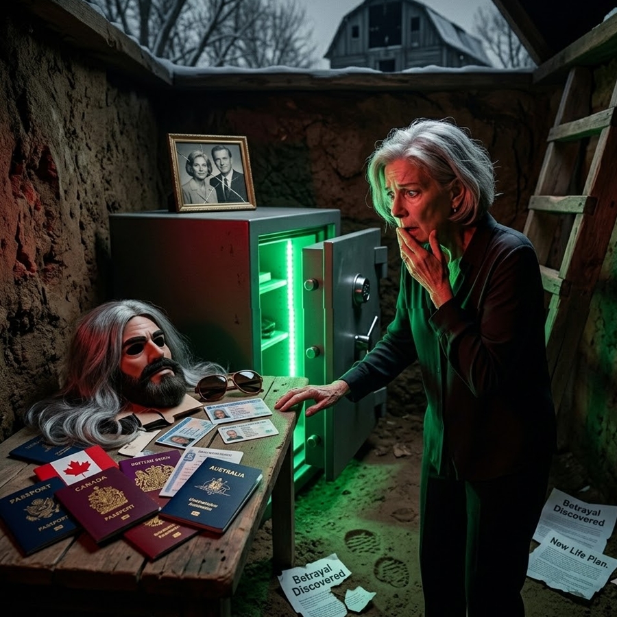 “She Opened a Hidden Vault After Her Mother’s Funeral—What She Found Inside Proved Her Entire Life Was a Lie… and the People Coming Up the Drive Already Know”