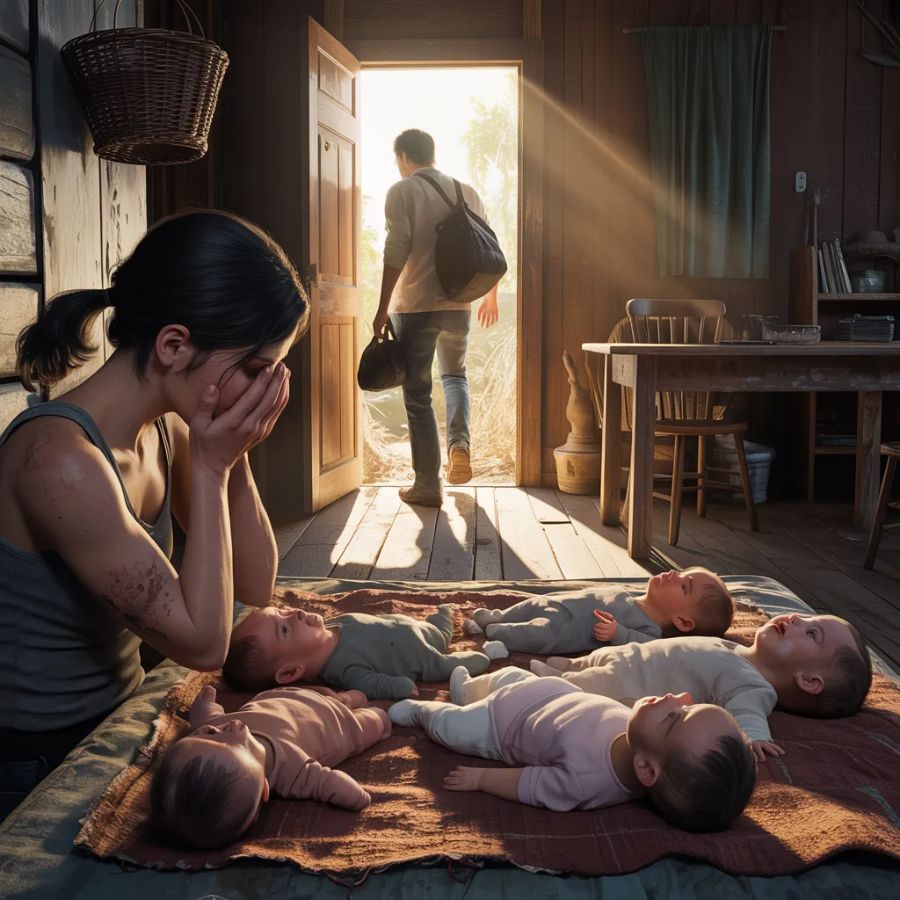 The father who called his five children a “curse”… 30 years later, he came looking for them when they became powerful.