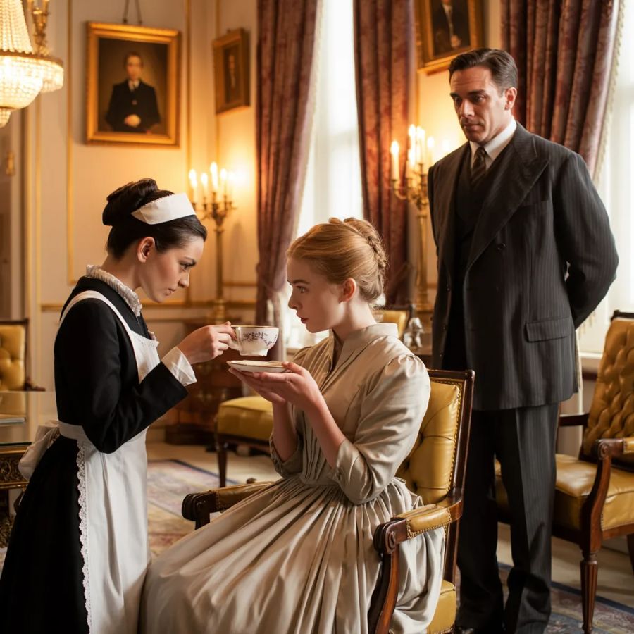 She Hadn’t Eaten in 14 Days… Until the New Housekeeper Uncovered the Girl’s Secret—and Brought Life Back to the Mansion