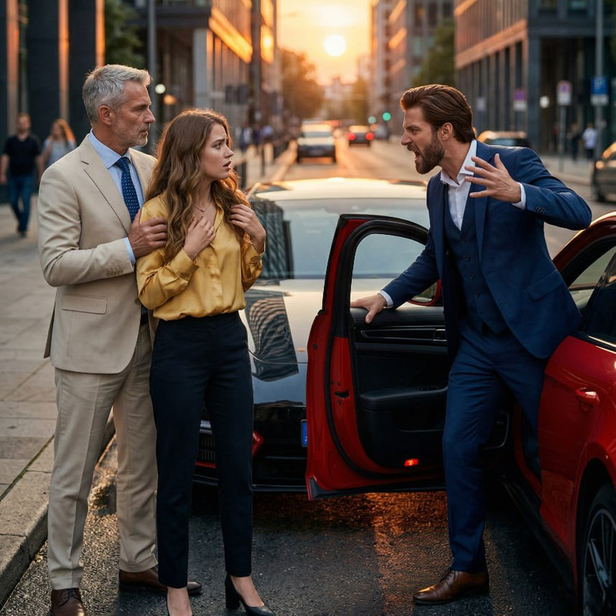 He left her for another woman… but when he saw her happy with an older man, he lost control…