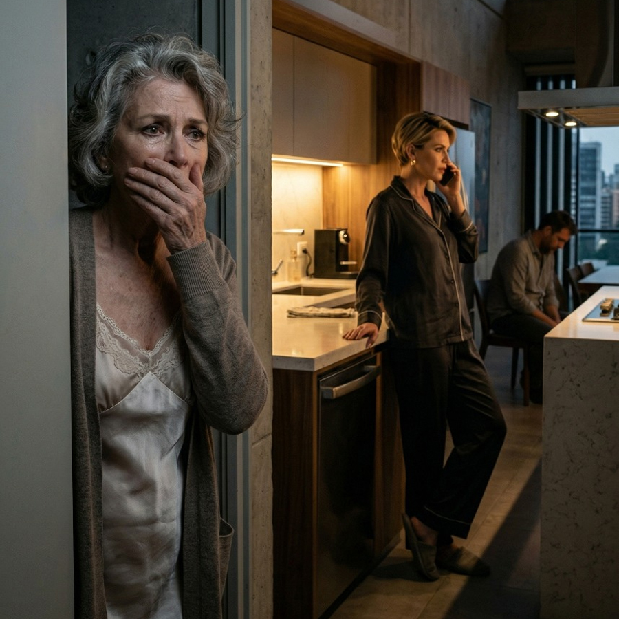 I fled my son’s house at two in the morning after overhearing my daughter-in-law secretly plotting to have me locked up in a nursing home, but what they never imagined was that the woman they called a burden owned the house, had a hidden fortune, and was about to expose her lies, her frauds, and the cruelest betrayal a mother—and a woman who gave everything for her family—can suffer without breaking inside, right in front of all of US