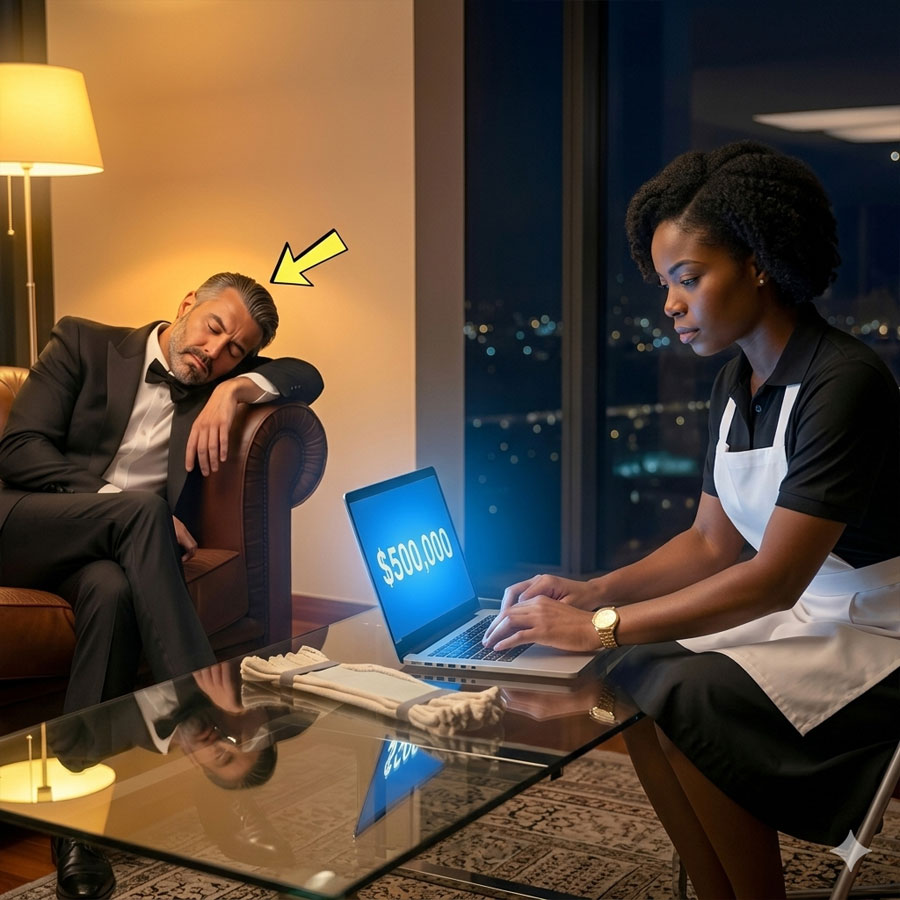 The Midnight Audit: How a Maid’s Silent Courage Saved a Billion-Dollar Empire
