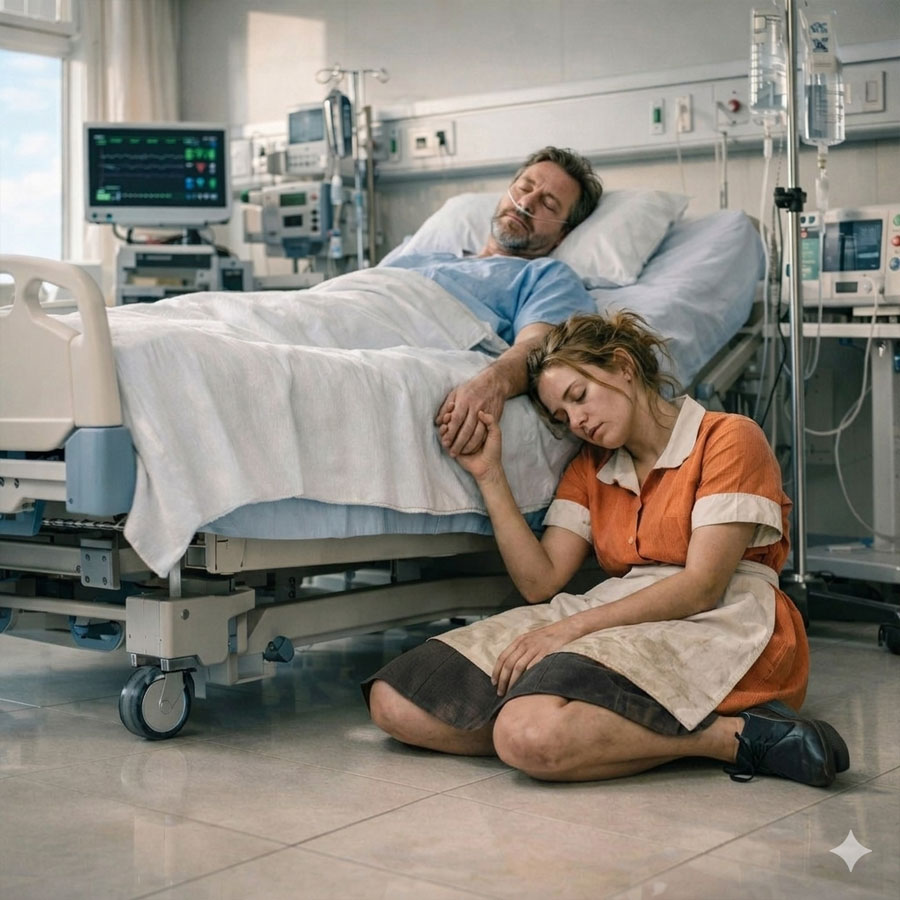How a Billionaire Married a Poor Maid—Who Slept on a Hospital Floor to Stay by His Side