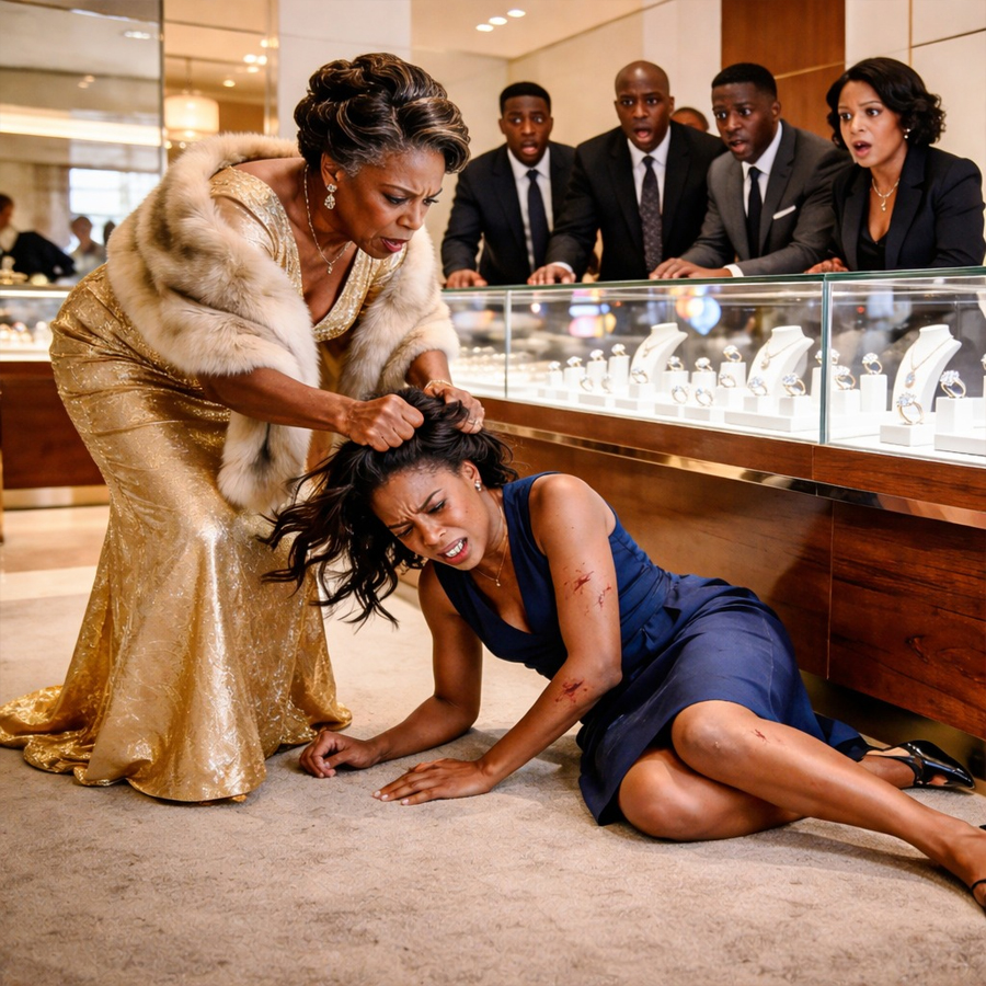 Billionaire’s Wife Slapped and Humiliated at a Jewelry Store — What Happened Next Shocked Everyone