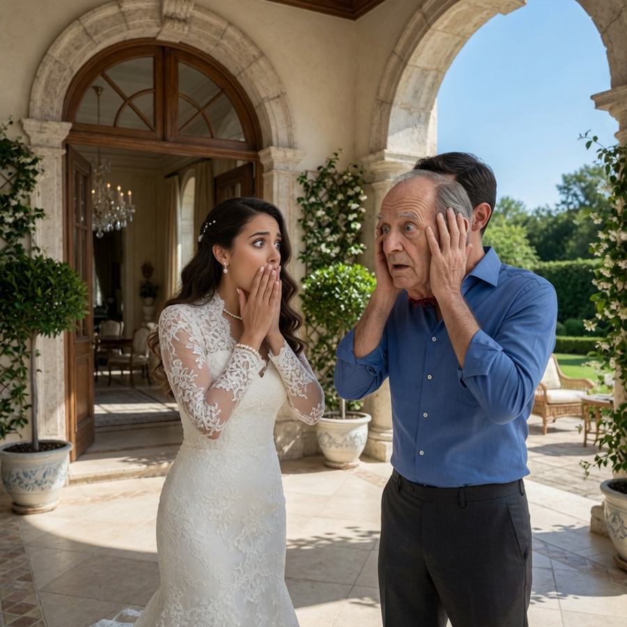 I agreed to marry an old millionaire to save my mother… but on our wedding night, I saw him peel off his face and whisper, “Now you’re going to meet the man you really married.”