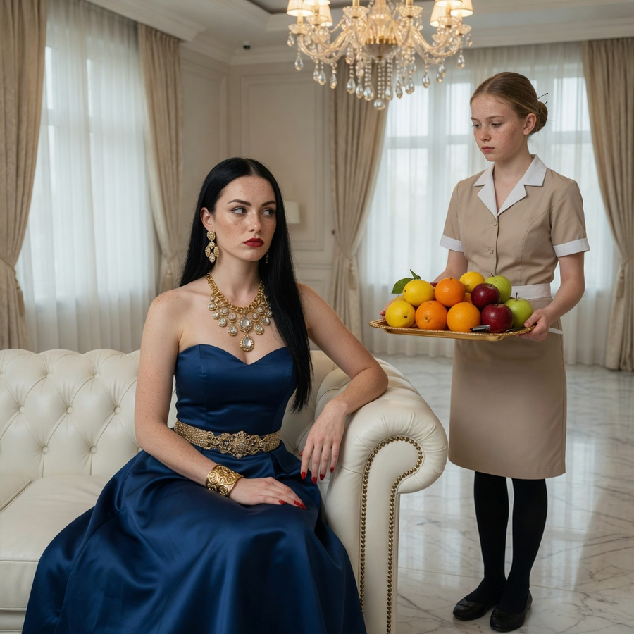 THIS RICH WOMAN HIRES A MAID WITHOUT KNOWING THAT IT IS HER OWN DAUGHTER