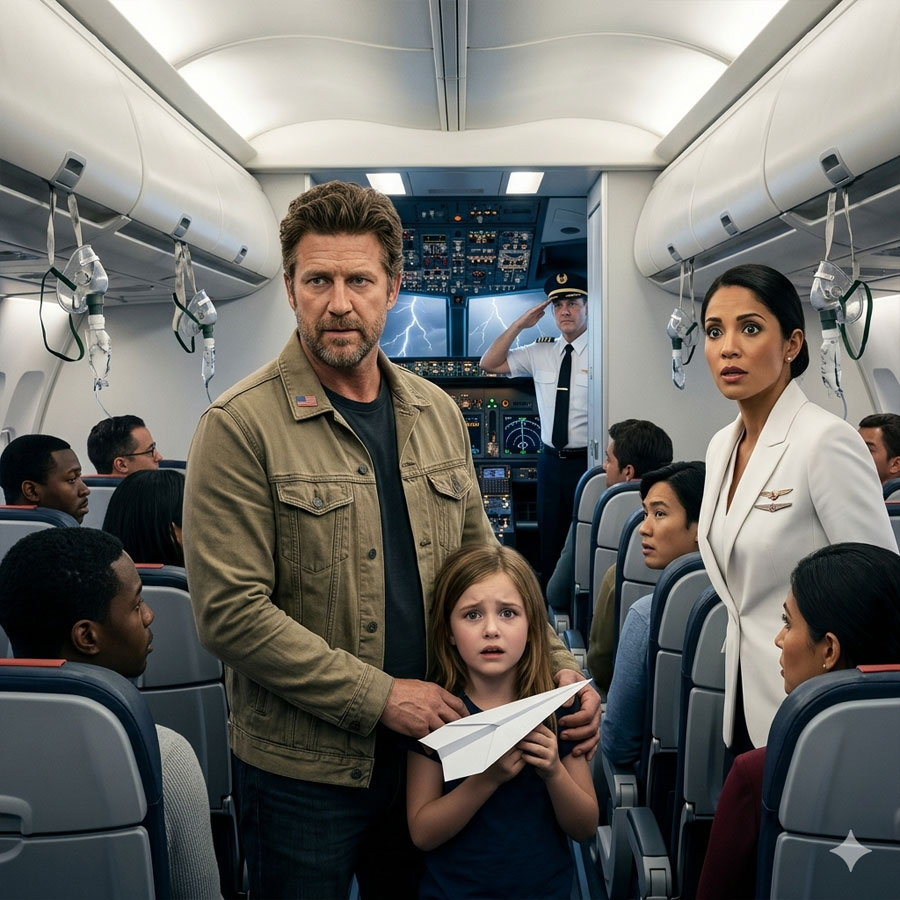 The Flight That Changed Everything: How a Single Father’s Hidden Past Saved Flight 294