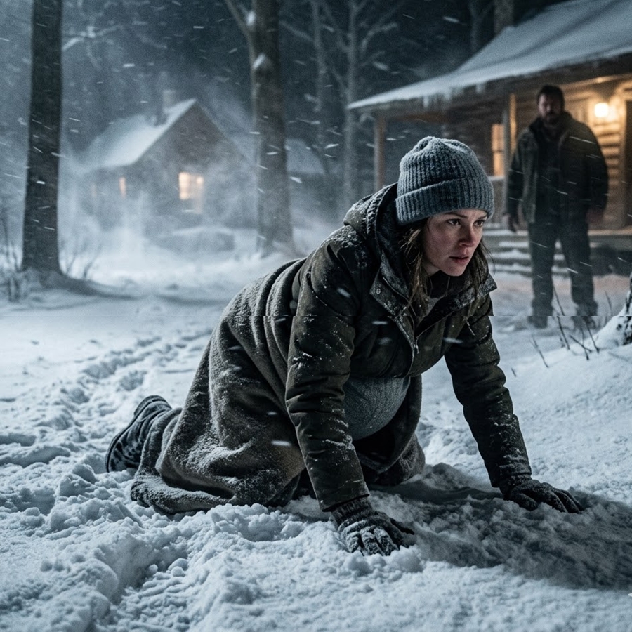 “He Threw His Pregnant Wife Into a Blizzard and Thought She Died—But Days Later, She Returned With a Newborn and Inherited Everything He Tried to Steal”
