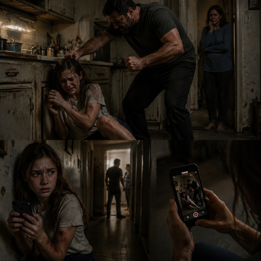 “Doctor Saw Her Broken Arm and Quietly Stepped Out of the Room—What He Did Next Turned Her Stepdad’s Entire Life Into Evidence”