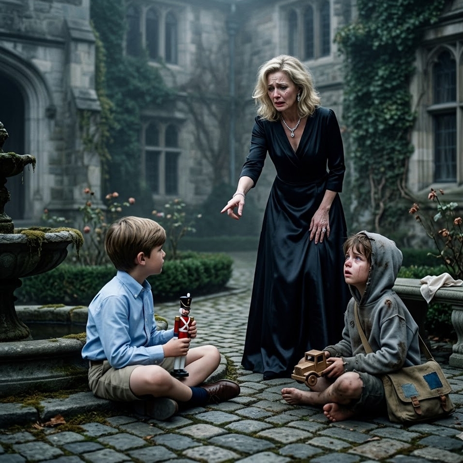 “Mom… He’s My Brother”: The Billionaire Mother Who Froze When Her Son Brought Home a Child She Swore Never Existed