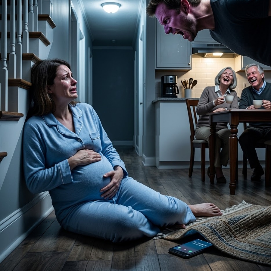 My Husband Dragged Me Out of Bed at 5 A.M. While I Was Seven Months Pregnant—But He Never Realized I Sent One Text That Would Destroy Everything
