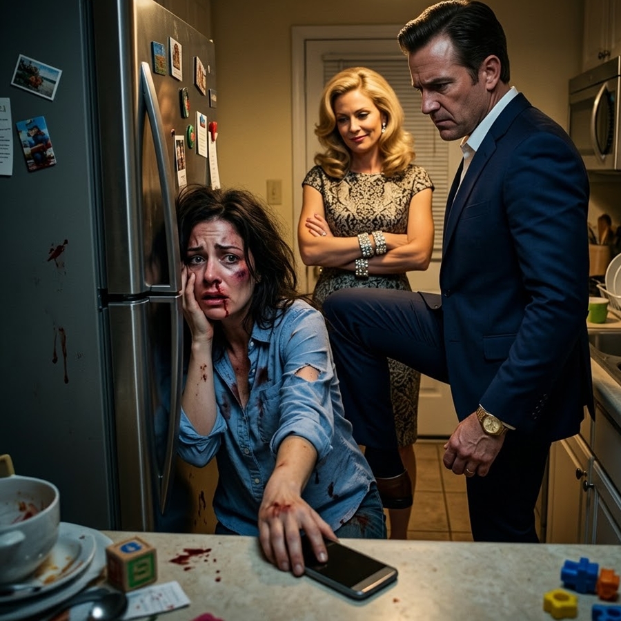 “She Signed Nothing That Day—But the Hidden Camera Already Did: The Night a Powerful American Husband Thought He Had Broken His Wife, Not Knowing She Had Been Recording Every Second of His Violence for Months”