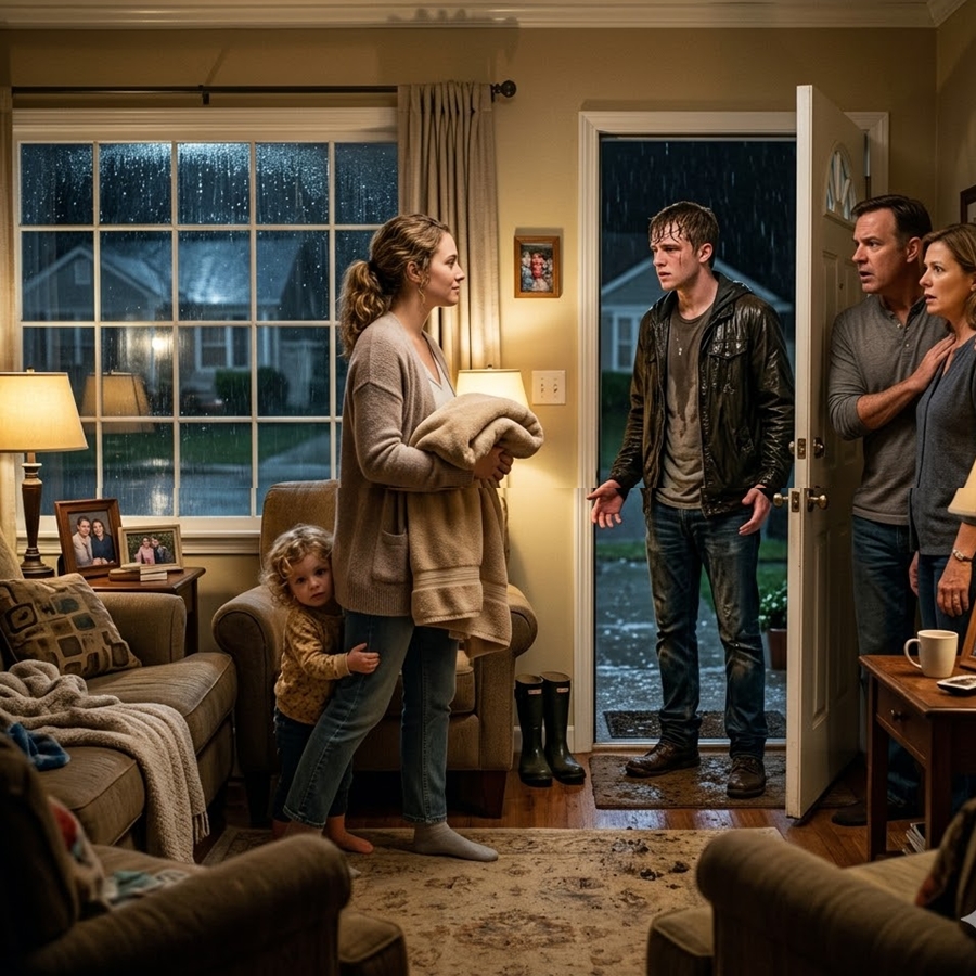 They Disowned Their Daughter Years Ago—But When They Returned in the Rain, They Discovered the Child They Never Knew Existed Was Standing Right in Front of Them… and the Truth Shattered Everything
