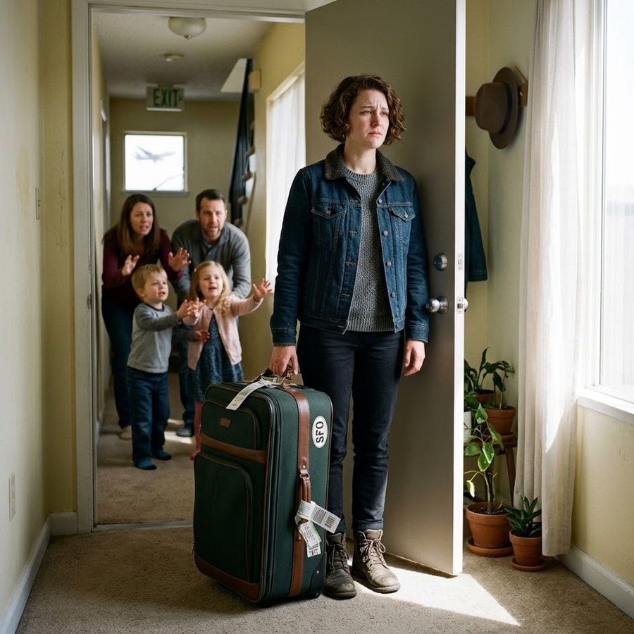 “She Refused to Open the Door at 7:12 A.M.—What Her Family Left Outside Changed Everything She Thought About Love”