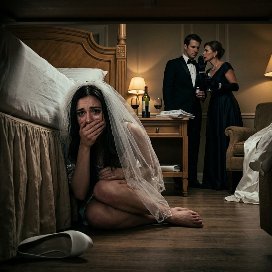 “On Her Wedding Night, She Hid Under the Bed and Heard Her Husband Steal Her Entire Fortune—But the Woman He Thought Was a Fool Was Already One Step Ahead”