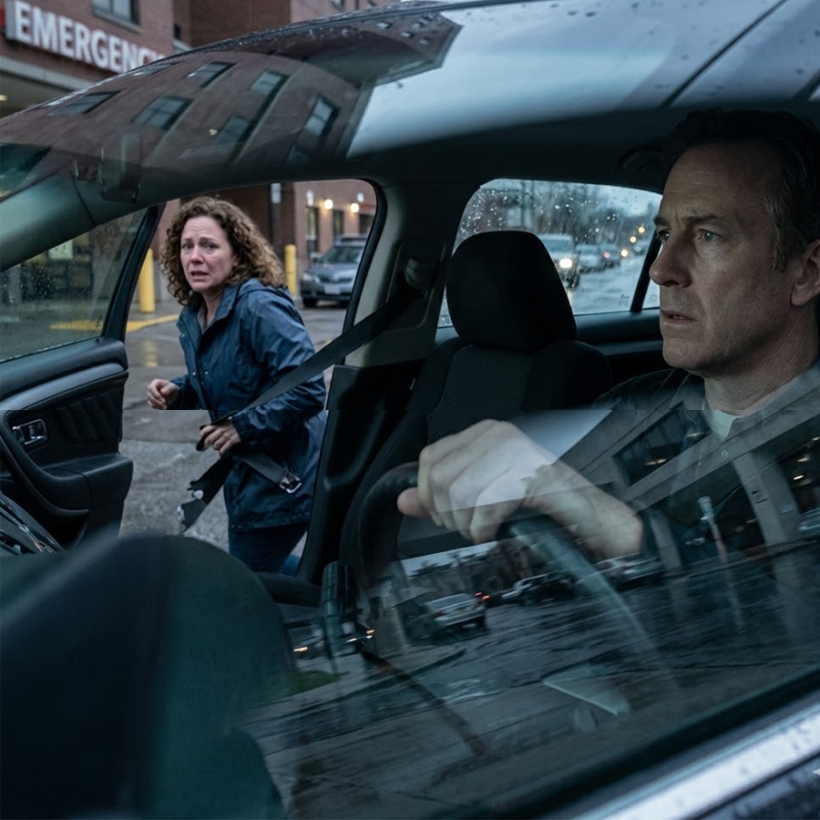 “He Drove His Wife to the Hospital After She Begged Him in Tears—But When She Ran to Her Ex and Left Him Behind, He Discovered the Truth About Their Entire Marriage”