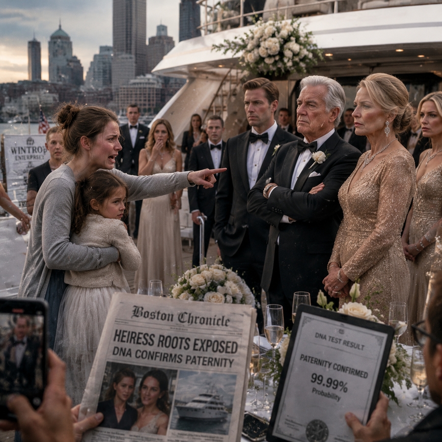 My Family Humiliated Me on a Luxury Yacht Wedding—Then the Man They Never Knew I Was With Stepped In and Shut Down Everything They Owned in One Sentence