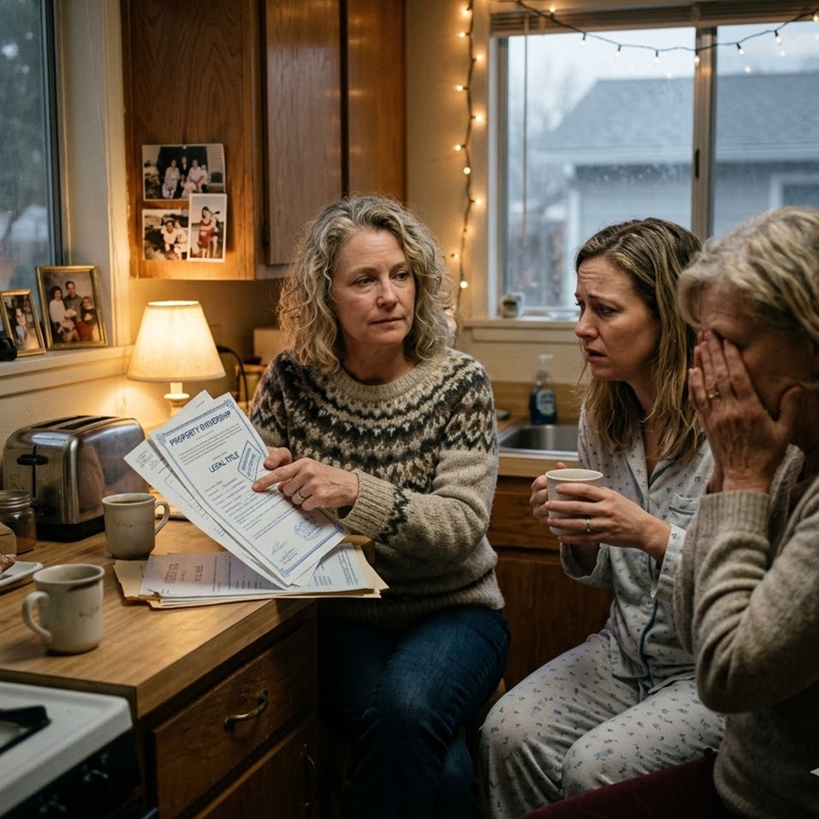 “They Tried to Evict Me at Dawn—But They Didn’t Realize the House Was Never Theirs to Begin With”