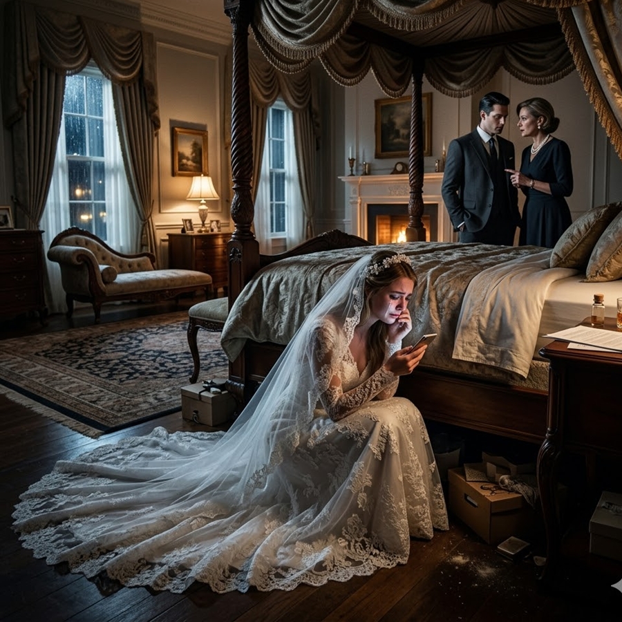 “On Her Wedding Night, She Hid Under the Bed to Surprise Her Husband… What She Overheard Next Turned Her Marriage Into a Corporate Nightmare She Was Never Meant to Survive”