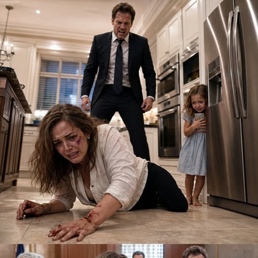 “She Blinked Twice… And the Hidden Phone Called Her Grandfather: What Happened Next Broke Everything He Thought He Controlled”