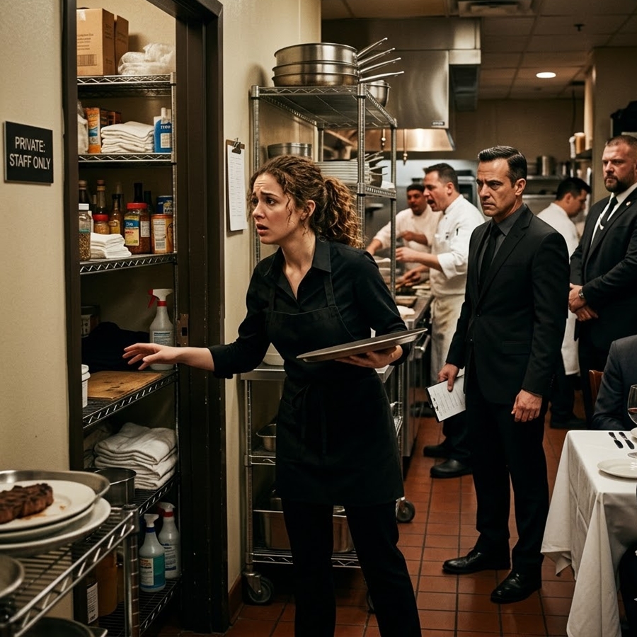 “She Hid Her Baby in a Closet at a Mob-Owned Restaurant—When the Child Disappeared, She Found Her Asleep Beside the One Man No One Was Supposed to Wake”
