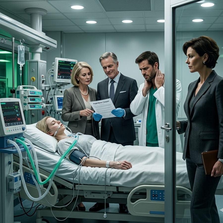 My Parents Ordered Doctors to Harvest My Organs While I Was “Unconscious”—But Then a Woman Walked In and Opened the Folder That Proved I Had Been Recording Everything…