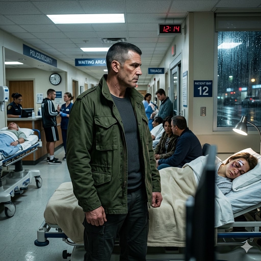 I Trained Marines for 15 Years Never to Hurt Civilians—But When I Saw My Daughter Bruised in the ER, I Drove Straight to Her Boyfriend’s Gym… And What I Uncovered Destroyed Him in Front of Everyone