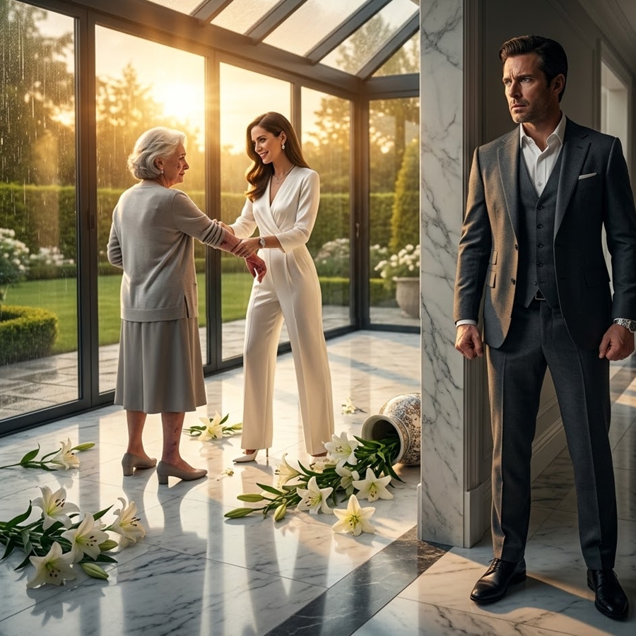 I Came Home Early and Found My Fiancée Hurting My Mother — She Thought I Was Just a Rich Businessman Until I Exposed the Secret Life She Had Been Hiding for Years
