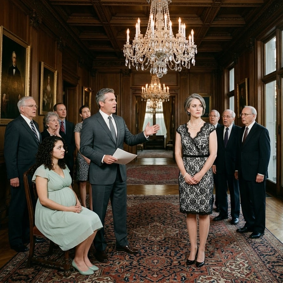 “My Husband Tried to Throw Me Out of My Family Mansion to Give It to His Pregnant Secretary—But He Smiled Too Soon, Because He Never Knew the House Was Legally Designed to Destroy Him the Moment He Betrayed Me”