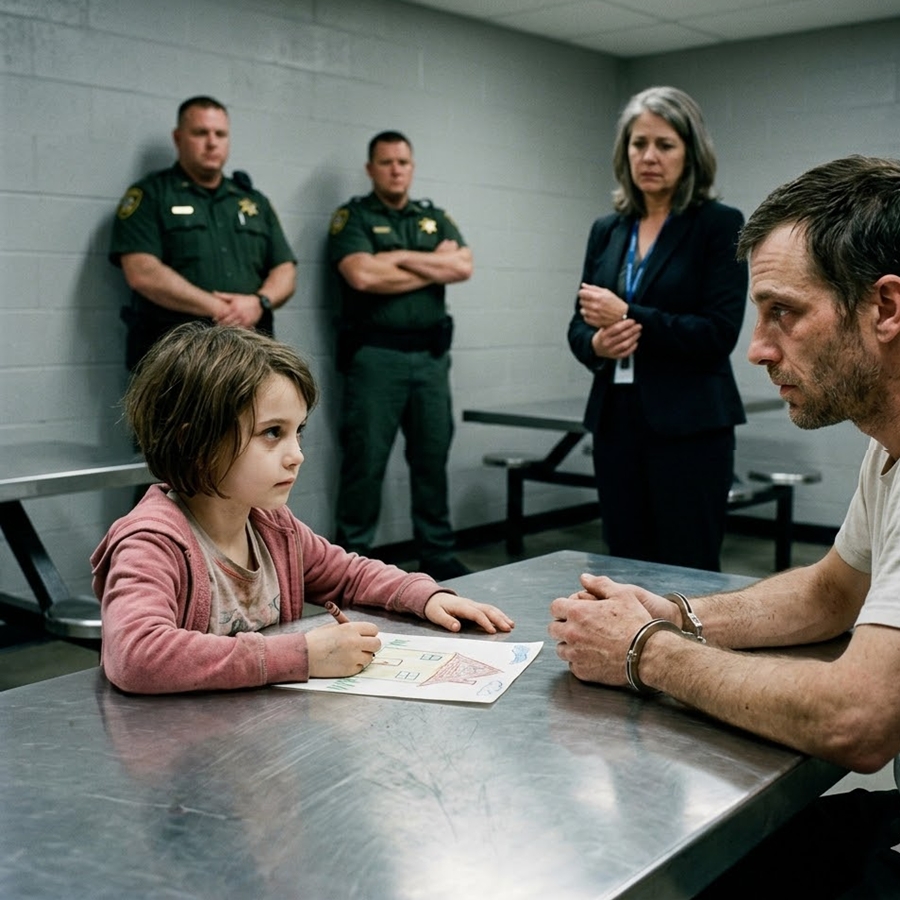 “She Whispered One Sentence in the Prison That Made a Condemned Father Collapse—And Reopened a Murder Case Everyone Thought Was Closed”