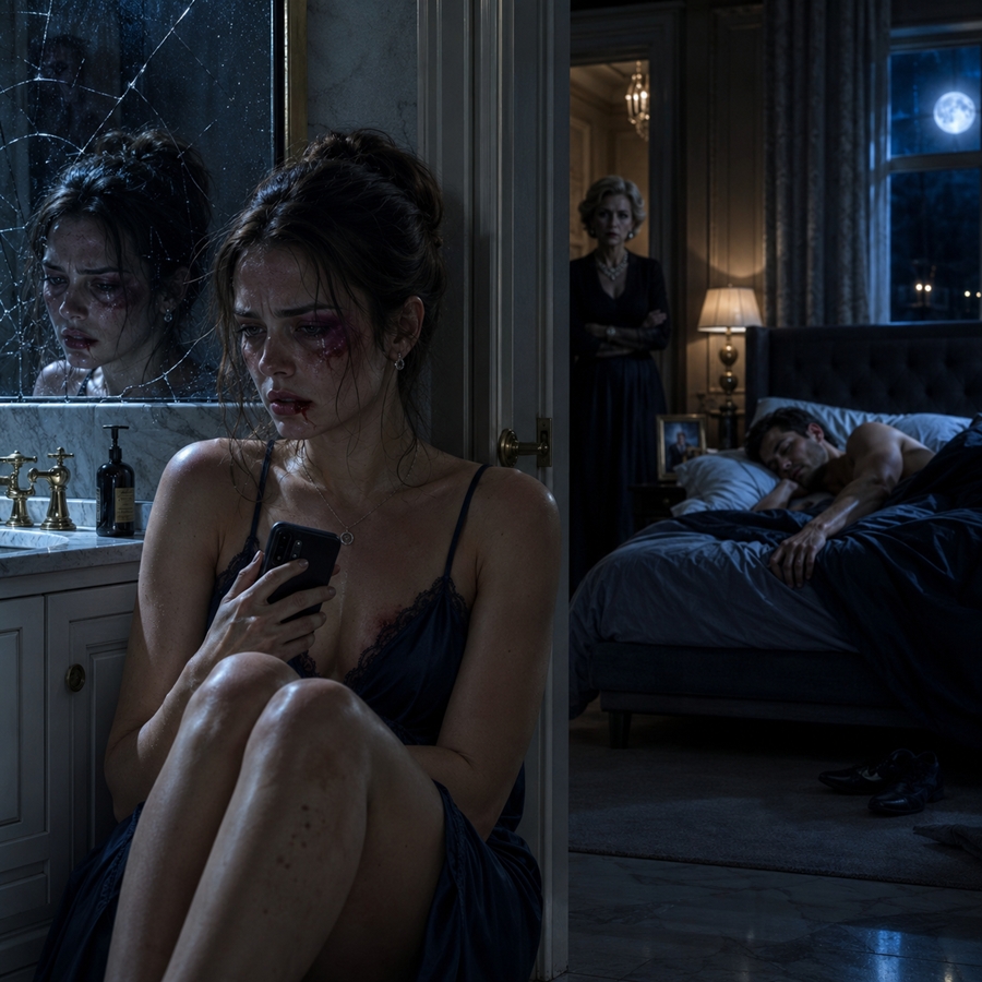 My Husband Beat Me for Refusing to Let His Mother Control My Life — The Next Morning, He Handed Me Makeup and Had No Idea I Already Had the Evidence to Destroy Him