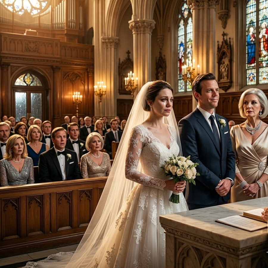 An Hour Before Our Wedding, I Overheard My Fiancé Say He Only Wanted My Money — So When I Reached the Altar, I Destroyed Him in Front of Everyone