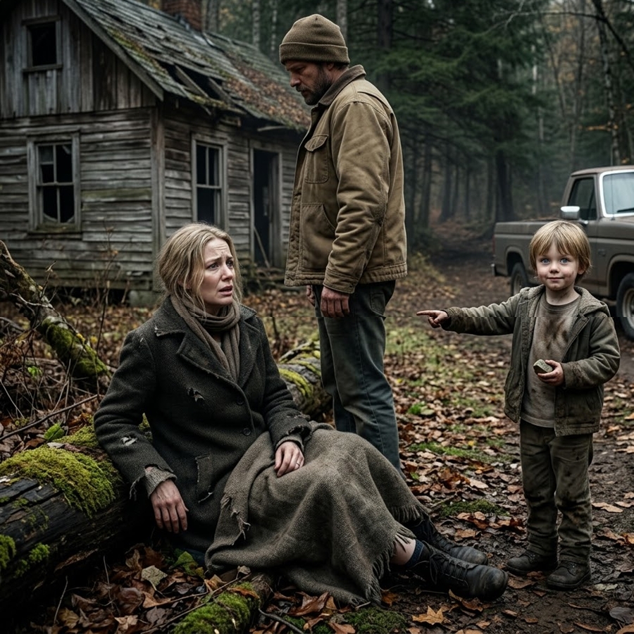 Her Husband Brought Her to a Forest Cabin to Die… But a Mysterious Child Told Her the Man Who Left Her There Was About to Learn He Chose the Wrong Woman to Betray