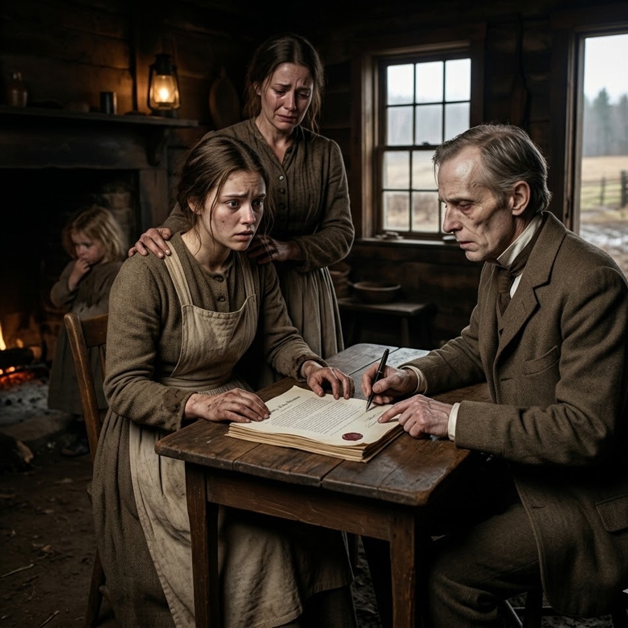 He Told a Poor Milkmaid He Had Six Months to Live—She Married Him to Save Her Family… But on Their First Night She Saw Something in the House That Proved He Was Not the Only One Living There