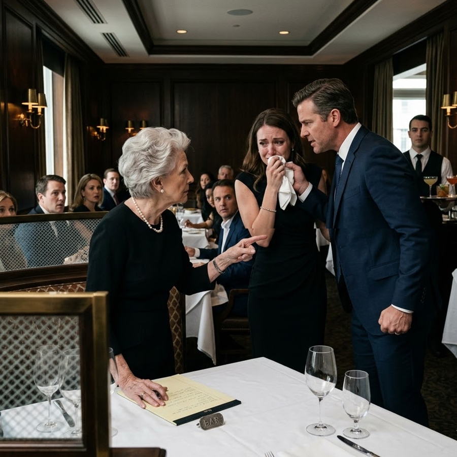 The Salazar Family Thought They Were Humiliating a Harmless Old Widow in a Luxury Restaurant… Until I Stood Up, Tapped My Glass, and Watched the Color Drain From My Son-in-Law’s Face as He Realized Who I Used to Be