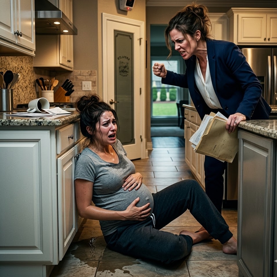 My Pregnant Belly Was Attacked Over $100,000 While My Husband Was Away—But My Sister-in-Law Didn’t Know the Entire House Was Watching Her