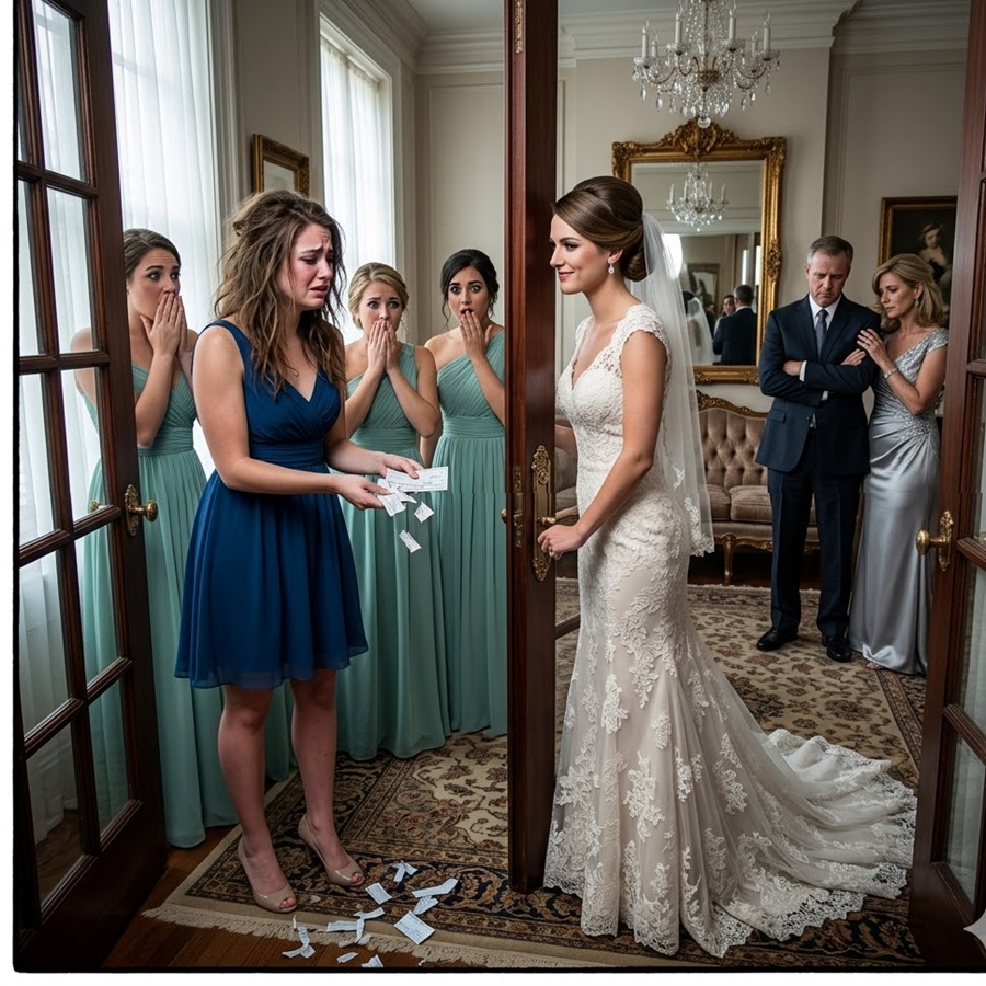 “She Told Her Sister ‘You Don’t Belong in My Wedding Photos’—But Seconds Later, One Move Changed Everything and Left the Entire Room Stunned…”