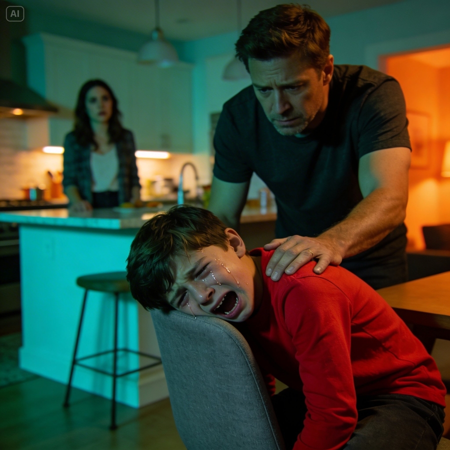 “My Son Came Home From His Mother’s House Unable to Sit — What I Noticed in His Silence Made Me Call 911 Instead of My Lawyer”