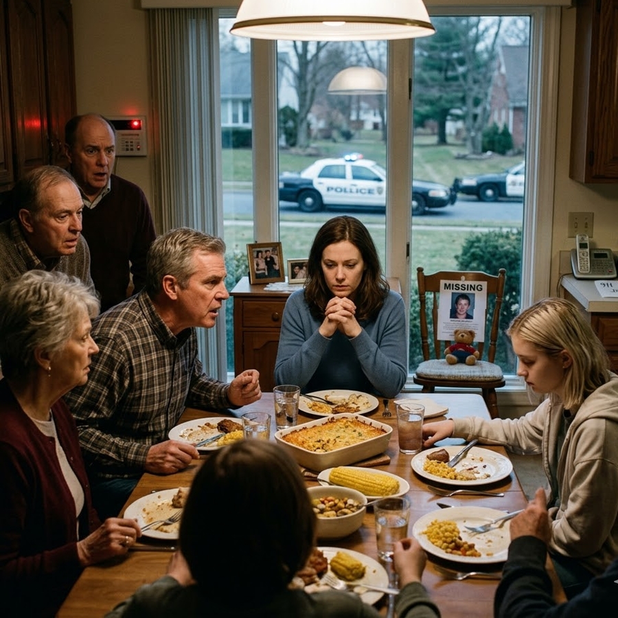 My Sister Burst Into Our Family Dinner Holding Pliers Screaming ‘Where’s Holly?’—Then My Daughter Whispered One Sentence That Made Me Call 911