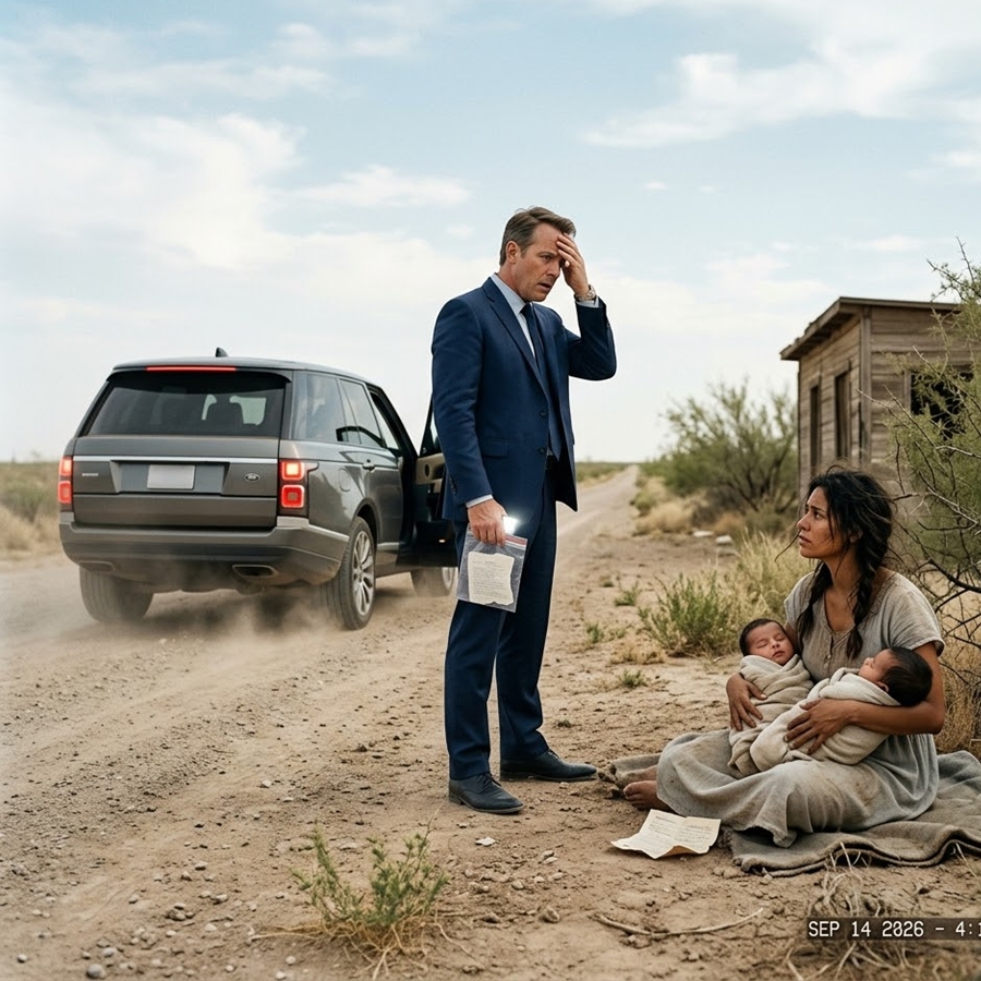 “A Billionaire Slammed the Brakes When He Saw His ‘Destitute’ Ex-Wife on the Highway—But What She Was Holding Forced Him to Question Everything He Believed About His Divorce”