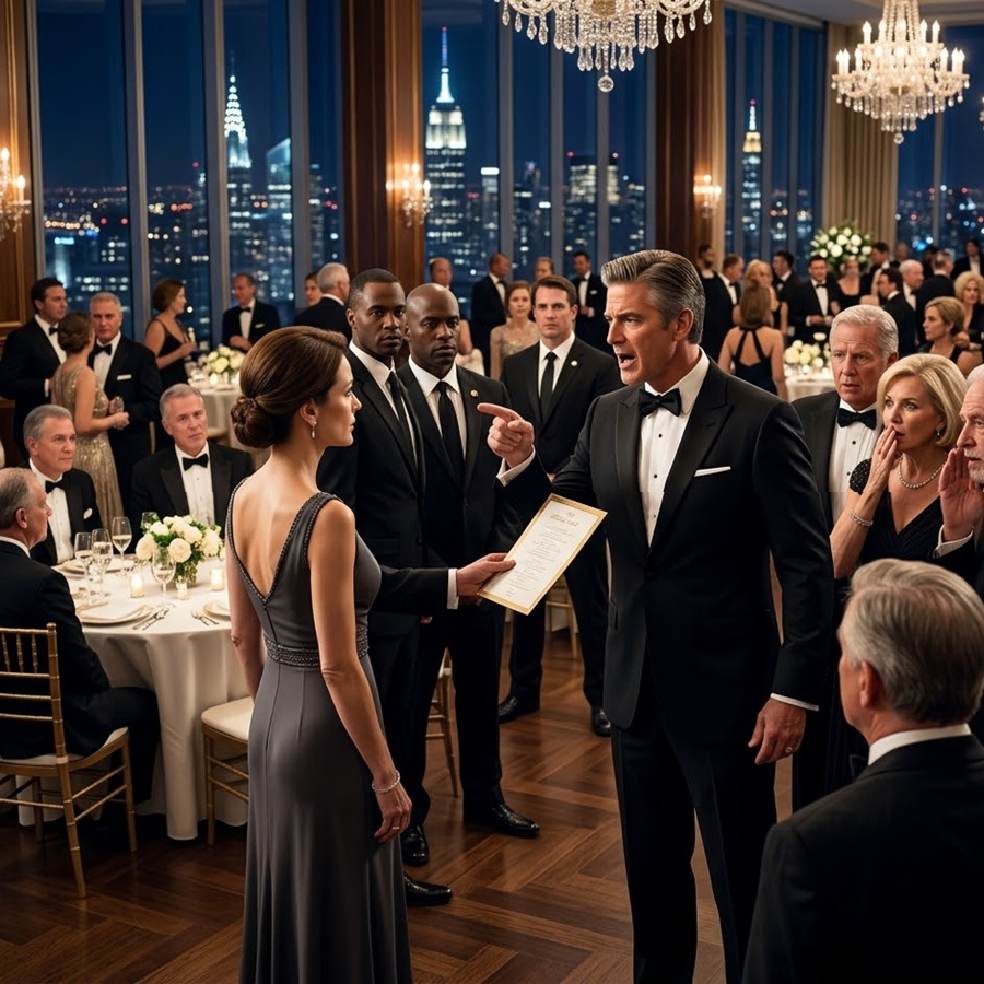 He Deleted His Wife From the Guest List for Being ‘Too Basic’—Moments Later She Walked Into His Billionaire Gala as the Secret President Who Owned His Entire Empire