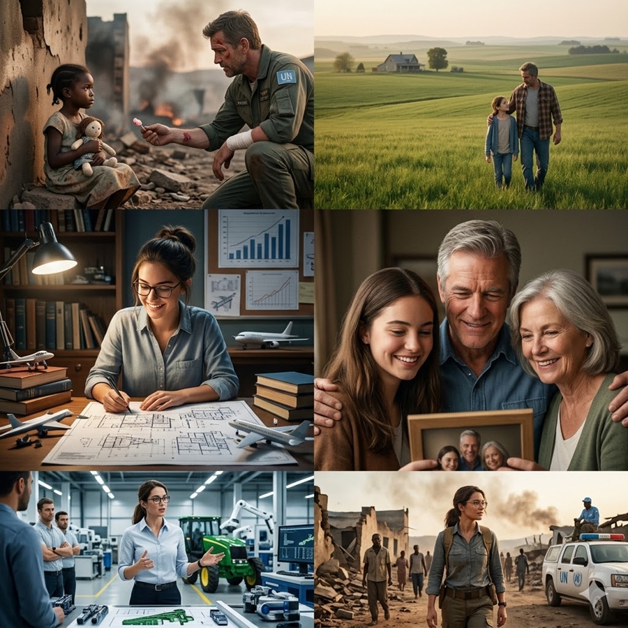 He Adopted a War Orphan from an African Conflict Zone—20 Years Later, She Returned to the Same Battlefield to Save the Only Man Who Ever Saved Her, and What She Discovered There Changed Everything