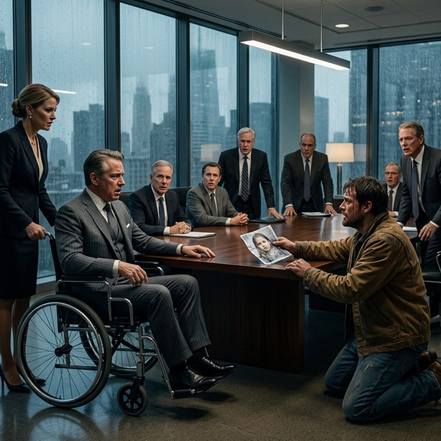 “The Billionaire CEO in a Wheelchair Felt Nothing for 20 Years—Until a Delivery Man Walked Into Her Boardroom… and Her Legs Reacted for the First Time in Two Decades”